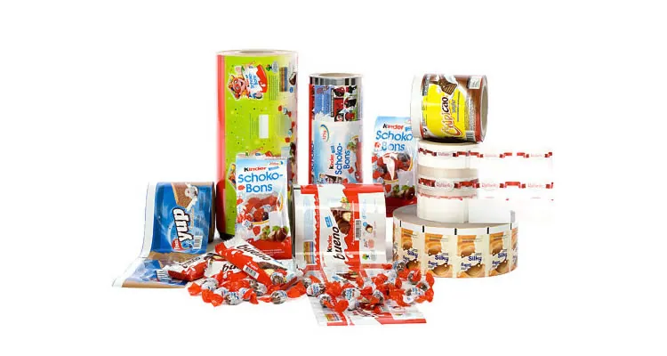 Ice cream & chocolate packaging