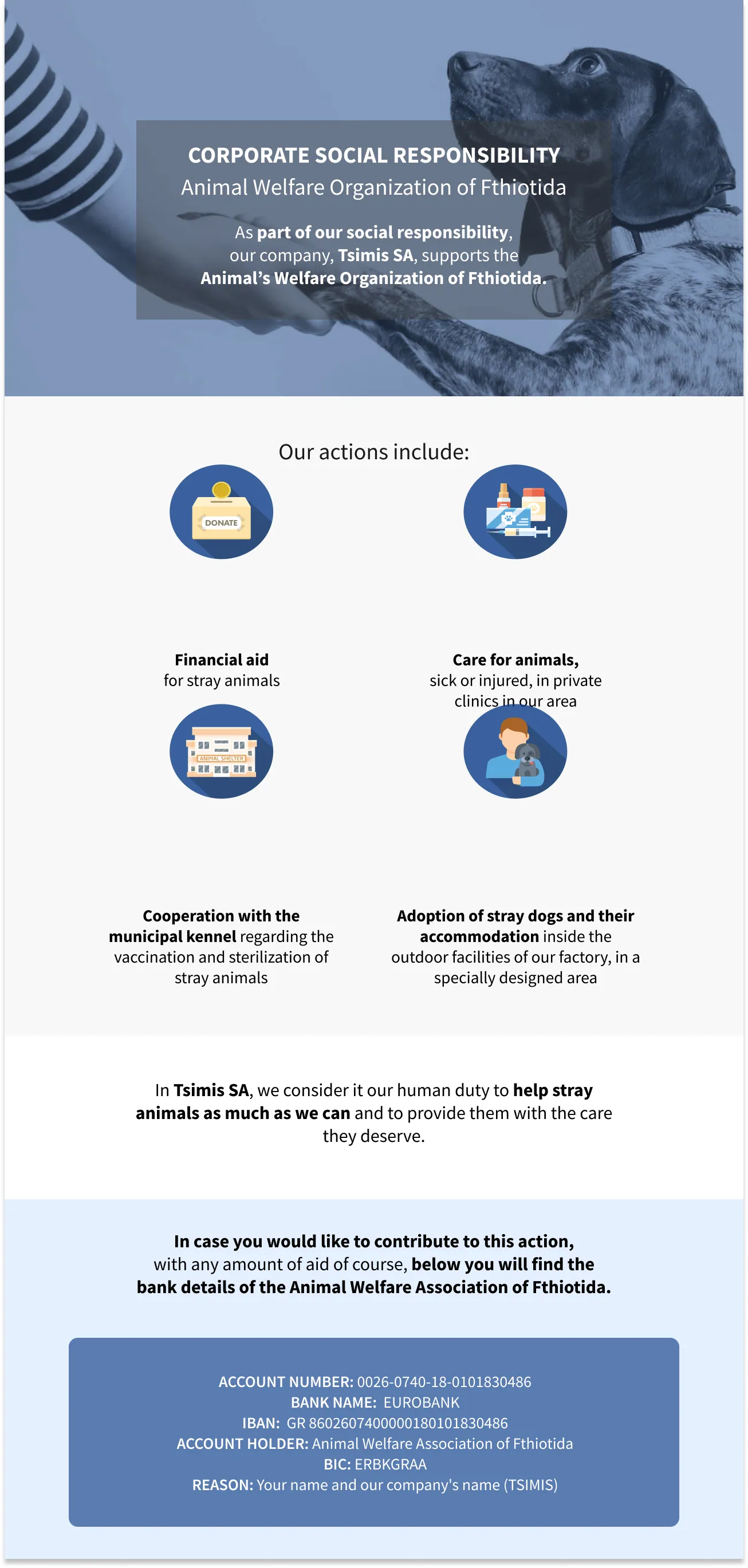 Corporate social responsibility